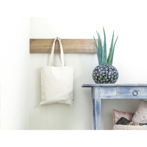 Ecru Organic Katoenen Shopper tas bedrukken