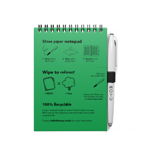 MOYU uitwisbaar A6 notitieboek Hardcover