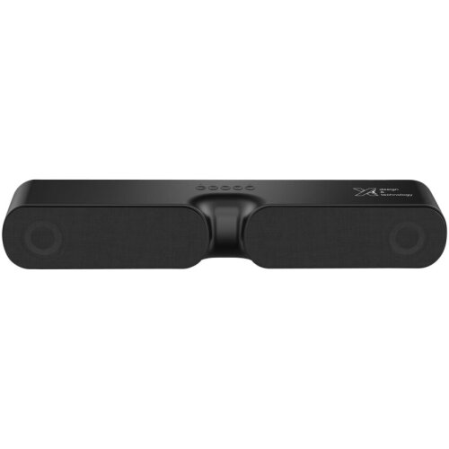 SCX.design S50 soundbar speaker 2x10W met oplichtende logo
