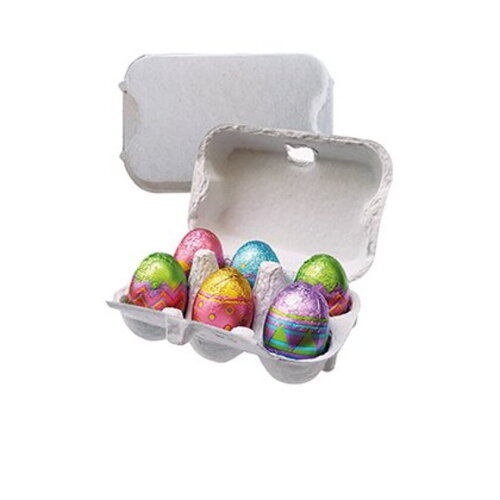 Chocolade eitjes 6st