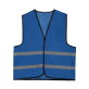 Kids Promo Vest polyester Kobalt bedrukken bedrukken