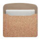 KELLY Laptopcover van kurk beige