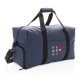 Smooth PU weekendtas PVC-vrij, donkerblauw