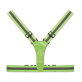 ROUNDVISIBLE Reflecterende riem met LED neon groen