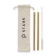 ECO Bamboe Straw Set bamboe rietjes