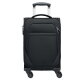 VIAXAR 600D RPET Zachte trolley zwart