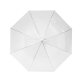 23" Transparante automatische paraplu
