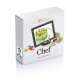Chef tablet standaard met touchpen bedrukken