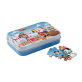 FAFIE Houten kerstpuzzel in blik assorti