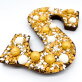 Chocoladeletter Gold Deluxe 250 gram