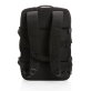 Swiss Peak AWARE™ RPET 15.6' uitbreidbare weekendrugzak zwart