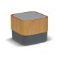 Speaker bamboe vierkant 3W
