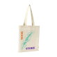 Ecru Organic Katoenen Shopper tas bedrukken