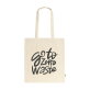 Ecru Organic Katoenen Shopper tas bedrukken