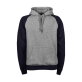 Two-Tone Hooded Sweatshirt