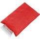 ABS ijskrabber met polyester want Doris rood