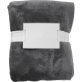 Flanellen fleece (280 gr/m²) deken Sean grijs