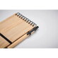 SONIDO A6 bamboe notitieblok set zwart