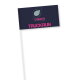 Papieren vlaggetje 11,5 x 24 cm, 150 g/m&sup2;